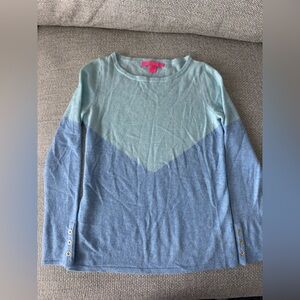 Lilly Pulitzer Blue Crew Neck Sweater